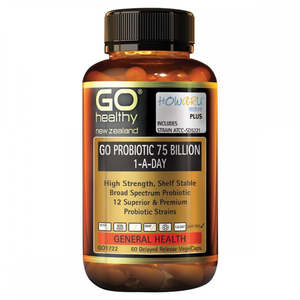GO Probiotic 75 Billion 60 Capsules