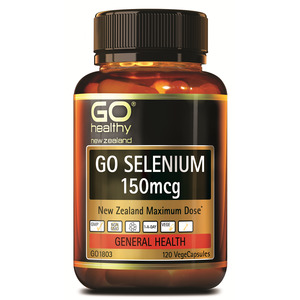 Detox Antioxidants: GO Selenium 150mcg 120 Capsules