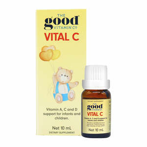 Childrens Health: THE GOOD VITAMIN CO Vital C 10ml Drops