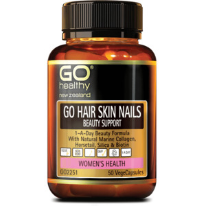 Womens Health: GO Hair Skin and Nails Beauty Support 50 Capsules