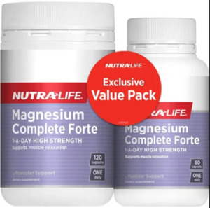Stress: Nutra-Life Magnesium Complete Forte 120+60s 2pcs