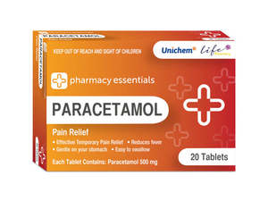 Products: Pharmacy essentials Paracetamol 20 Tablets