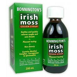 Cough And Cold: BONNINGTON'S Irish Moss Cough Syrup 200ml