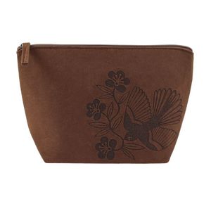 Best Selling: Accessory Bag Felt NZ Fantail Brown 28.5cm