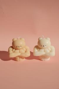 Muscle Bear Candle