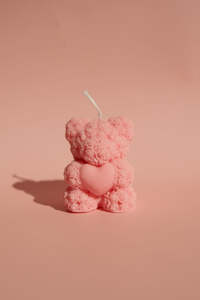 All Candles: Rose Bear Candle