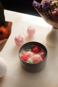 All Candles: Elora - Rose Tin Candle