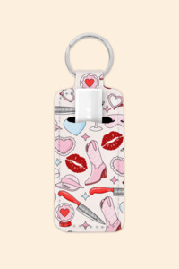 Short and Sweet - Lip Balm Holder Keychain