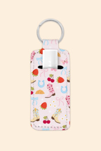 Cowgirl Brunch - Lip Balm Holder Keychain