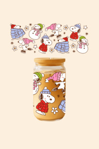 Beagle Glass Tumbler