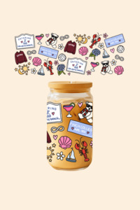 Glass Tumblers: TSITP Glass Tumbler