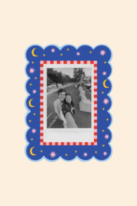 Moon Instax Mini Magnetic Polaroid Frame