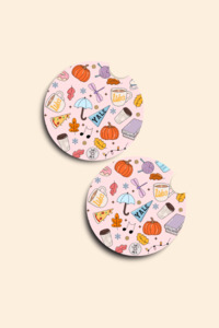 Car Accessories: Gilmore Car Coasters - 2 Pack