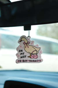 On My Way To Buy Trinkets - Freesia Air Freshener