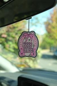 Car Accessories: Good Luck Babe - Rose Air Freshener
