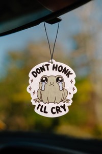 Air Fresheners: Don't Honk I'll Cry - Lemon Air Freshener
