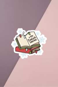 Stickers: A Very Bookish Christmas Sticker