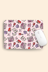 Stationery: Bookish Valentines Mousepad