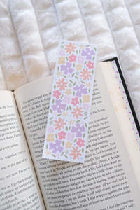 Stationery: Flower Field Bookmark