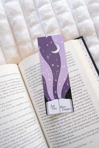 Stationery: Just One More Chapter Starry Bookmark