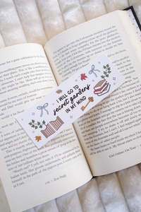 Stationery: Secret Garden Bookmark