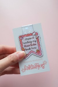 Slow Burn Magnetic Bookmark (SECONDS)