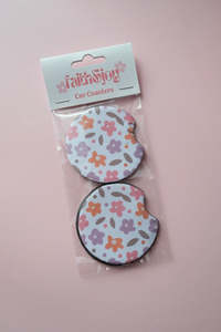 Sale: Flower Car Coasters (SECONDS)
