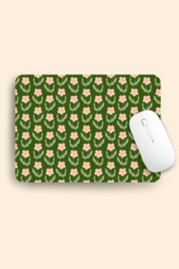 Mousepads: Flower Wallpaper Mousepad