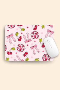 Mousepads: Disco & Bows Mousepad