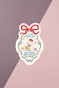 Christmas Collection: Cozy Reads Sticker