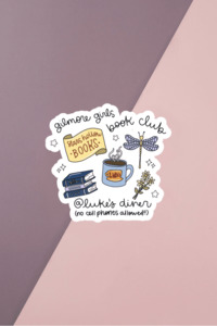 Gilmore Book Club Sticker