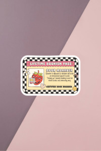 Lifetime Bookish Pass Sticker