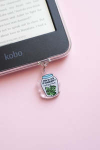 Kindle Kobo Charms: Open In Case Of Emergency Kindle/Kobo Charm