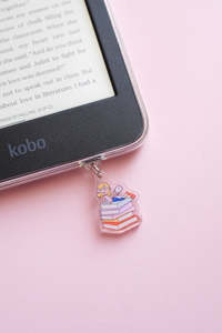 Kindle Kobo Charms: Lizzie Books Kindle/Kobo Charm
