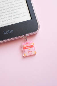 Kindle Kobo Charms: So Many Books So Little Time Kindle/Kobo Charm