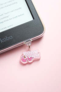 Kindle Kobo Charms: Book Worm Kindle/Kobo Charm
