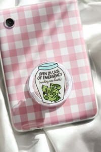 Magnetic Grips: Open In Case Of Emergency Magnetic Grip