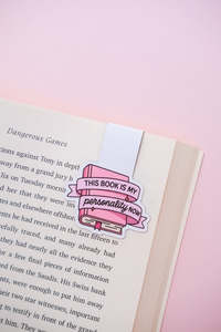 Magnetic Bookmarks: This Book Is My Personality Now Magnetic Bookmark