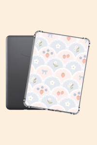 Kindle Kobo Inserts: Lacy Strawberry Garden Kindle/Kobo Insert