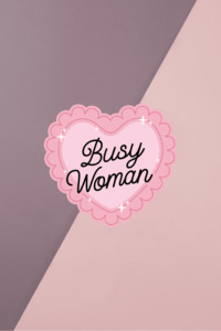 Busy Woman Sticker