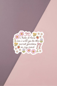 Products: I Hate It Here Sticker