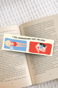 Products: I Feel Overwhelmed Bookmark