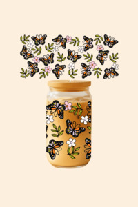 Glass Tumblers: Monarch Glass Tumbler