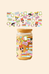 Glass Tumblers: PPG Book Babe Glass Tumbler