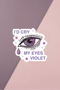 For The Swifties: Violet Sticker