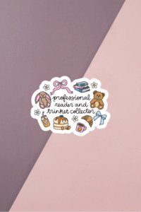 Stickers: Professional Reader Sticker