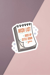 Stickers: Wish List Sticker