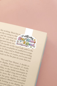 Bookish Babes: Stay Home And Read Magnetic Bookmark