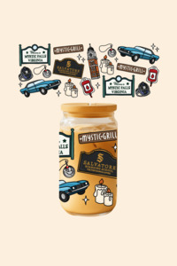 Products: Mystic Grills Glass Tumbler