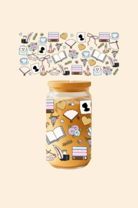 Regency Gentle Reader Glass Tumbler